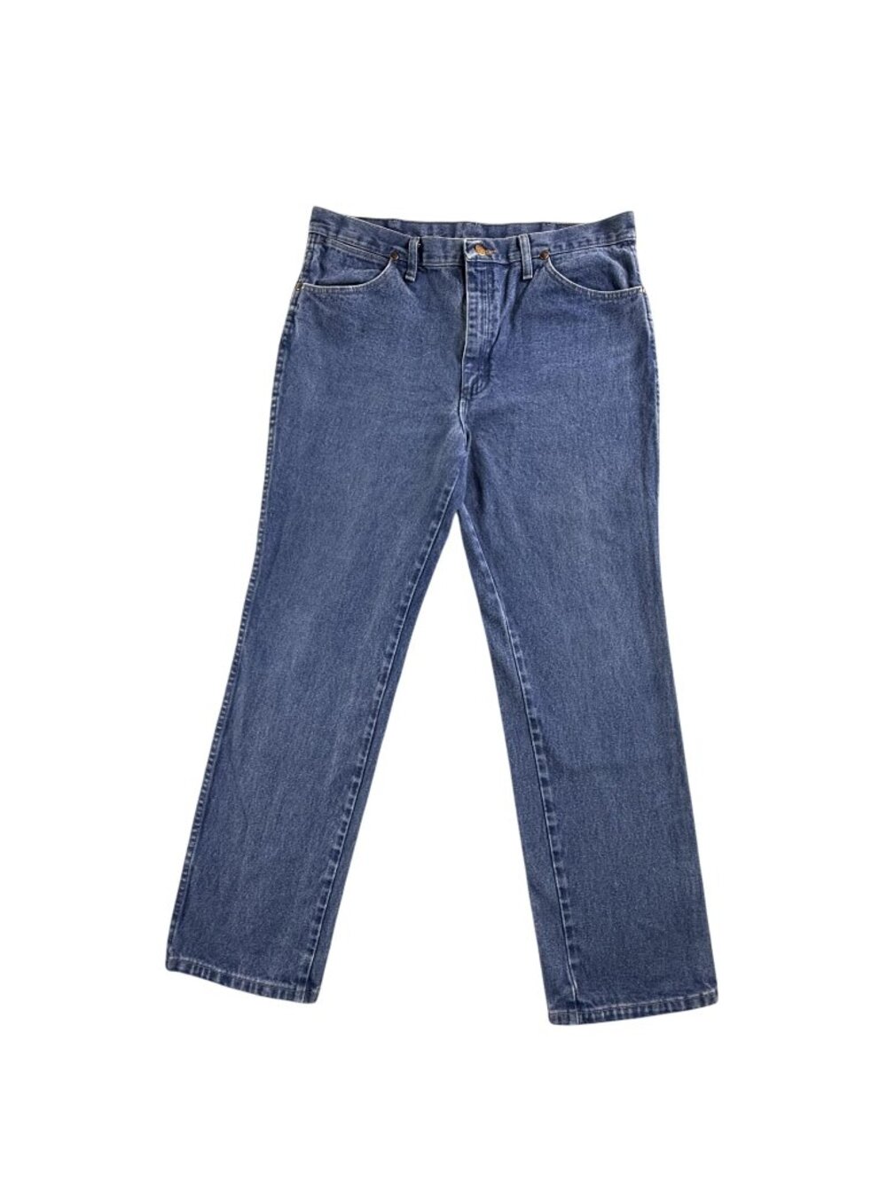 Wrangler Cowboy Cut Jeans Mens 36x32 Blue Medium Wash Straight Denim 936PWD